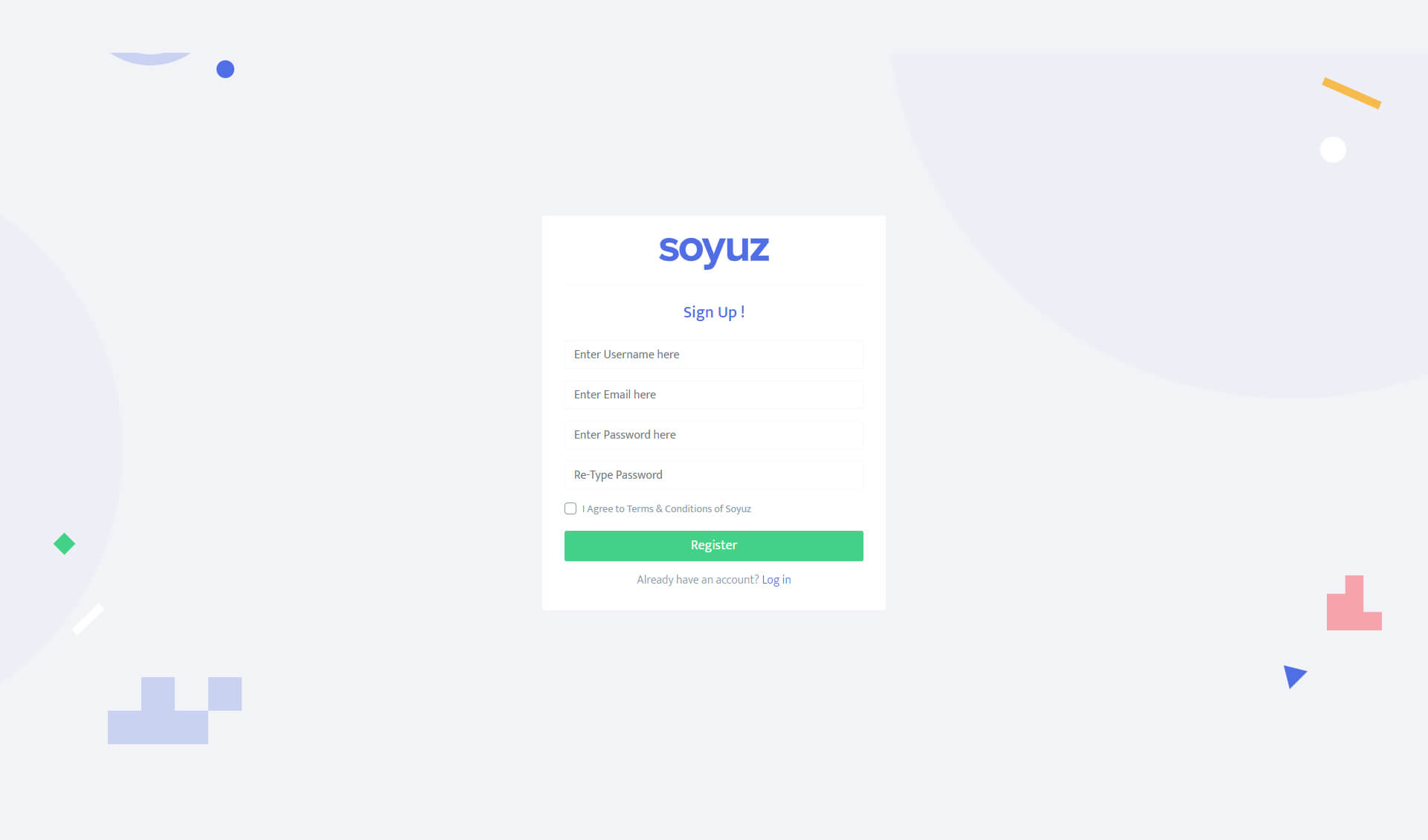 Soyuz - Bootstrap 4x + Laravel Admin Dashboard Template